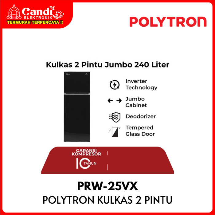 Kulkas 2 Pintu Polytron